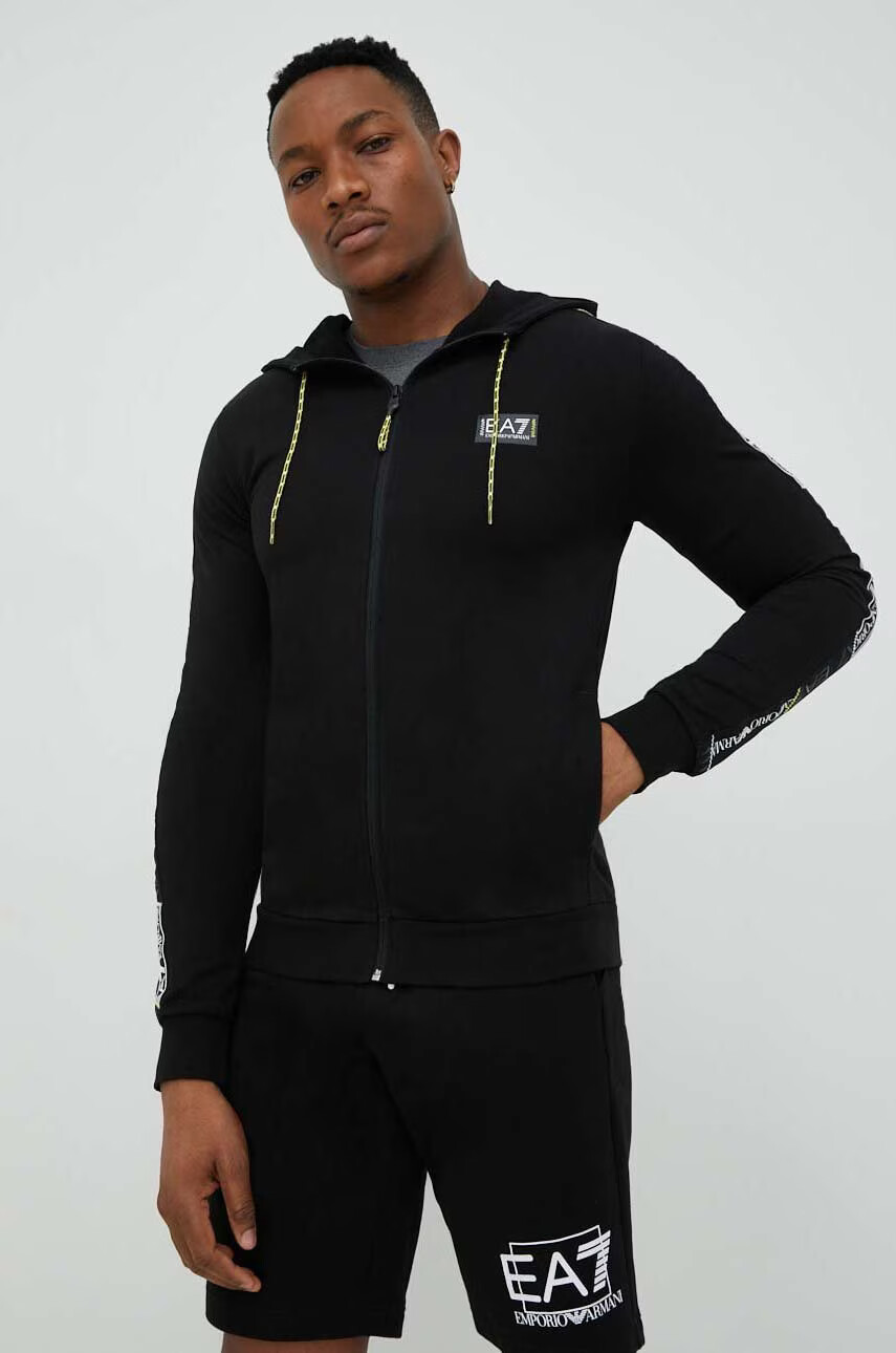 EA7 Emporio Armani Памучен суичър - Pepit.bg