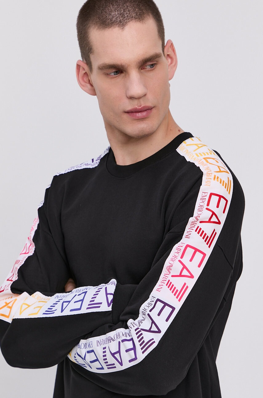 EA7 Emporio Armani Памучен суичър - Pepit.bg