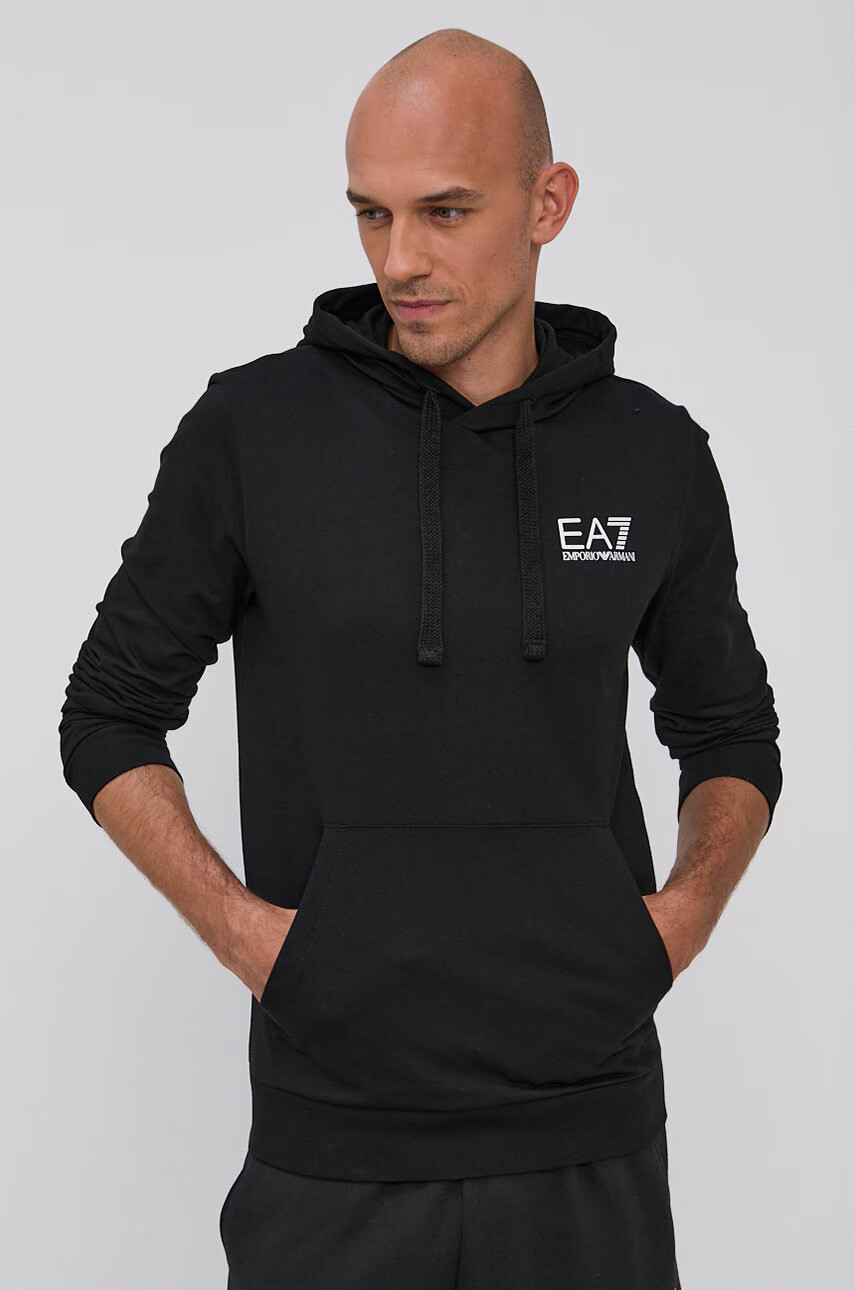 EA7 Emporio Armani Памучен суичър - Pepit.bg