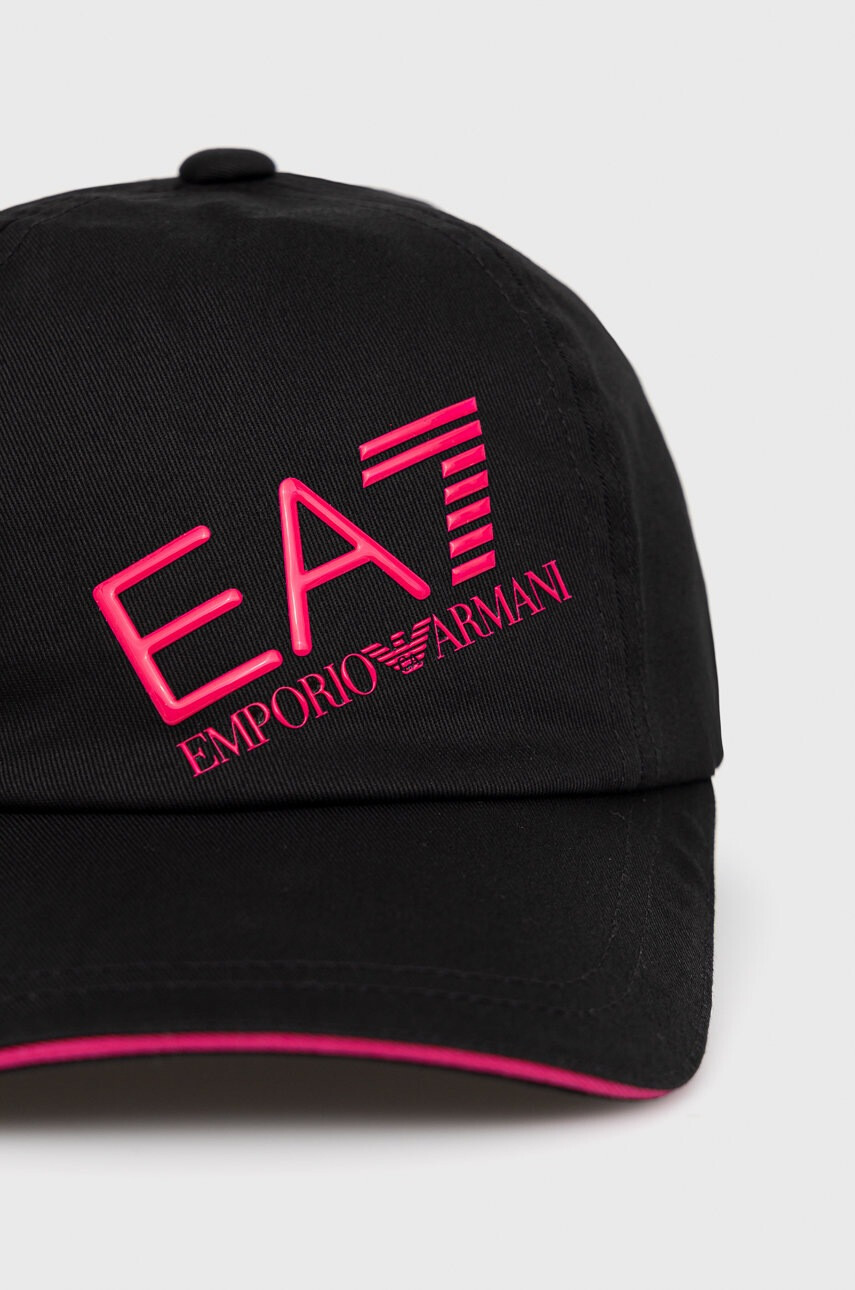 EA7 Emporio Armani Памучна шапка - Pepit.bg