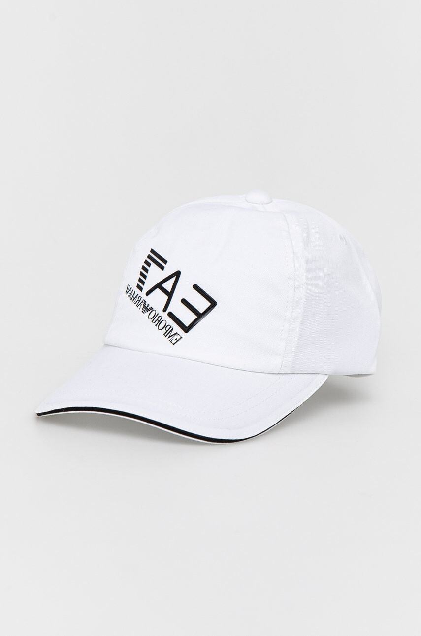 EA7 Emporio Armani Памучна шапка - Pepit.bg