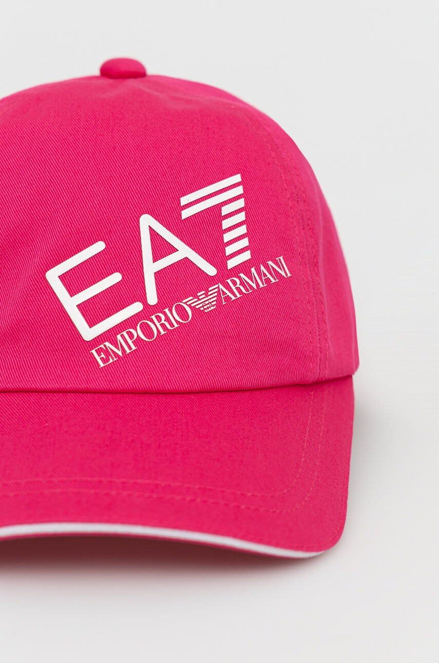 EA7 Emporio Armani Памучна шапка - Pepit.bg