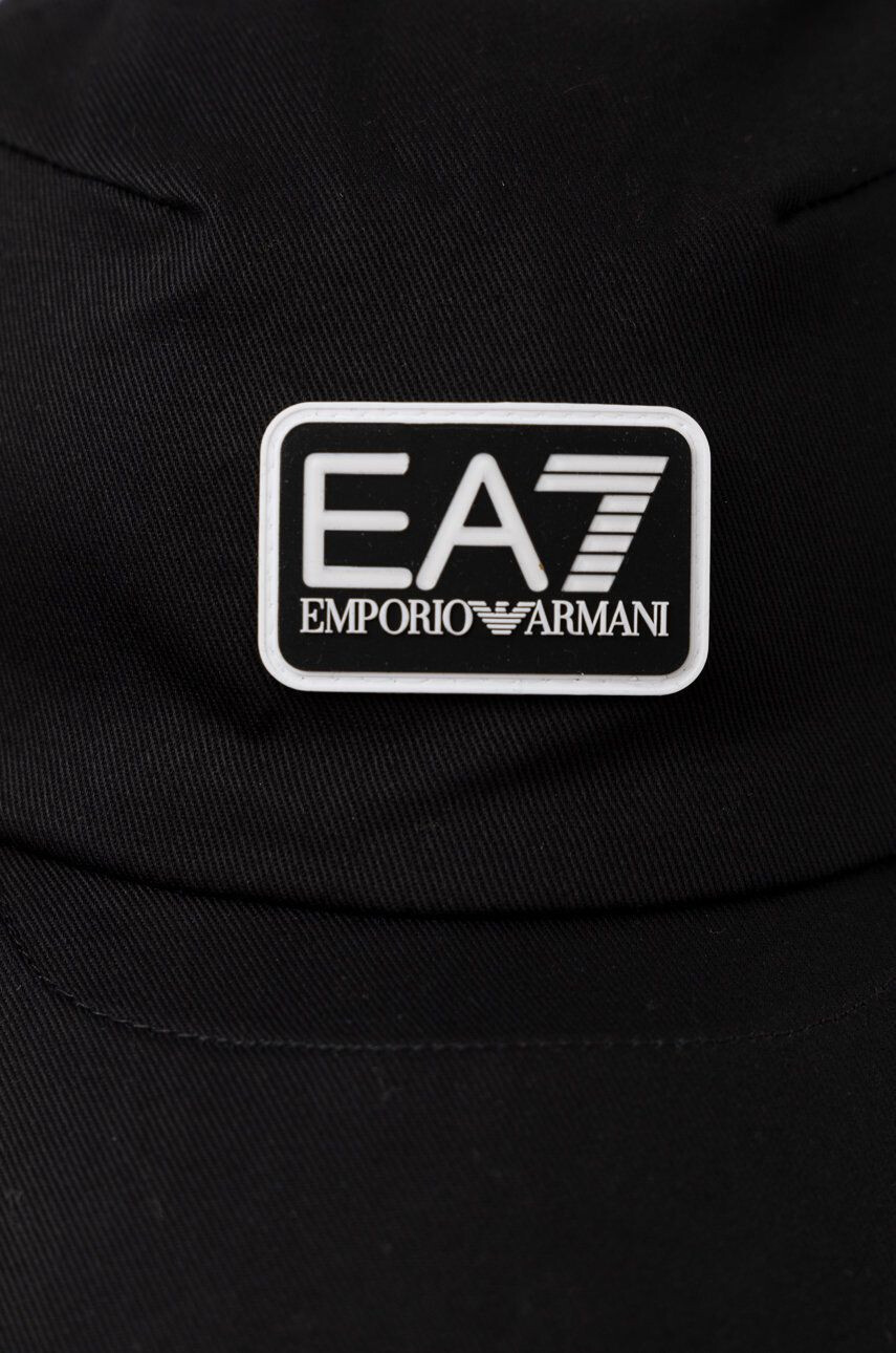 EA7 Emporio Armani Памучна шапка с козирка - Pepit.bg