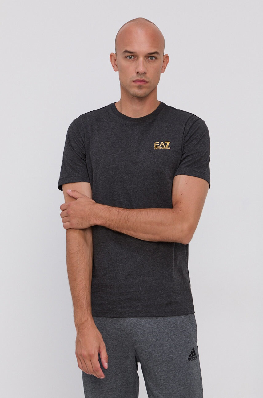 EA7 Emporio Armani Памучна тениска - Pepit.bg