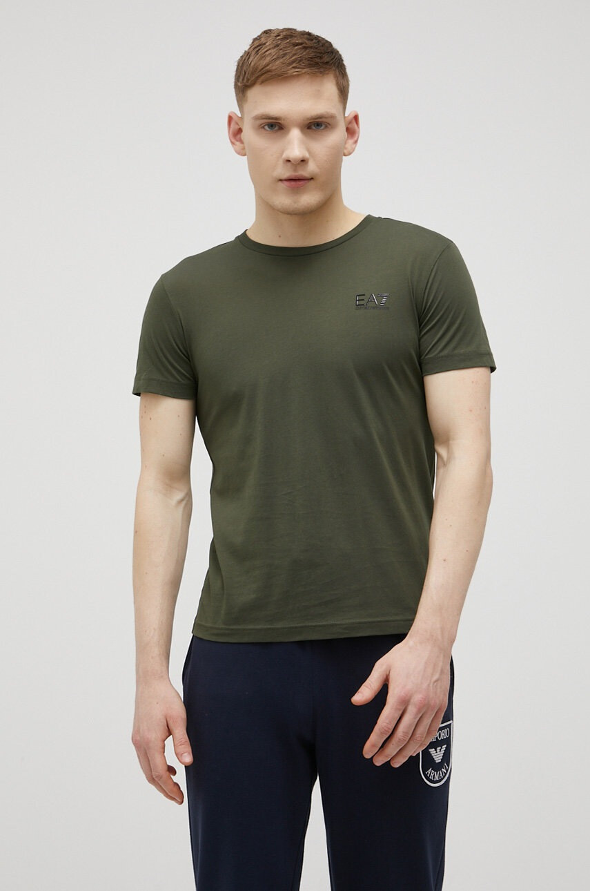 EA7 Emporio Armani Памучна тениска - Pepit.bg