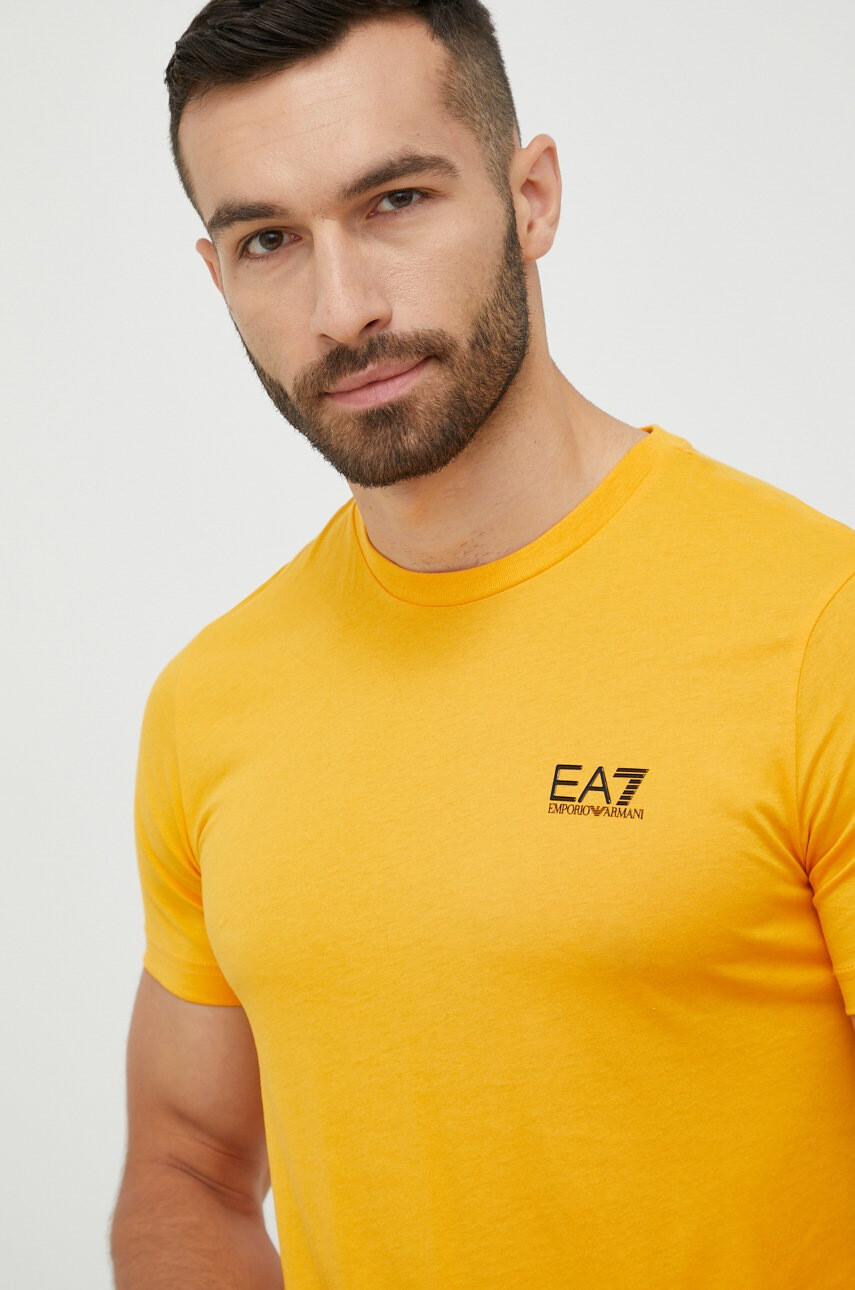 EA7 Emporio Armani Памучна тениска - Pepit.bg