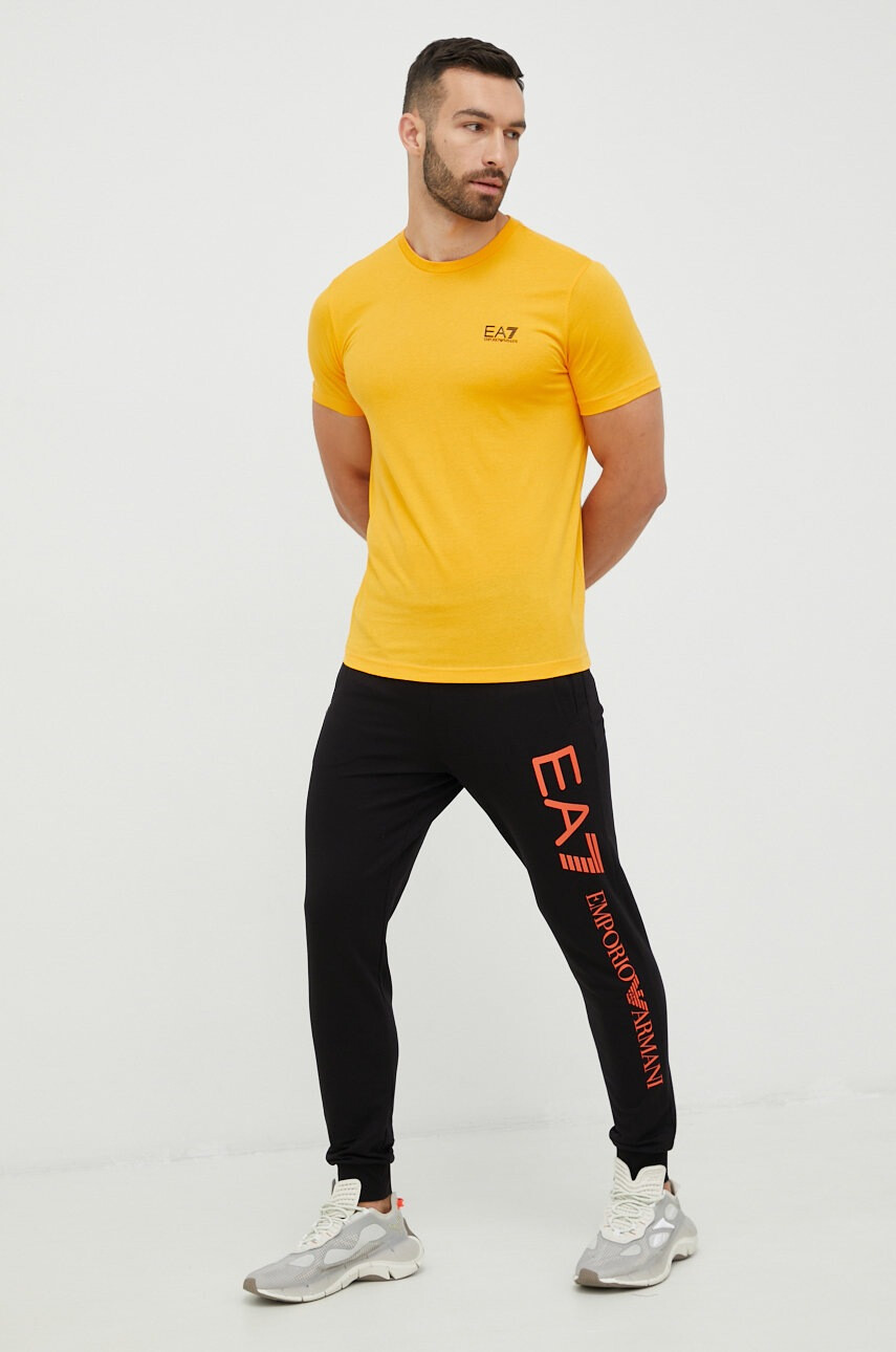 EA7 Emporio Armani Памучна тениска - Pepit.bg