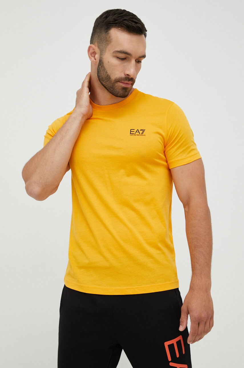 EA7 Emporio Armani Памучна тениска - Pepit.bg