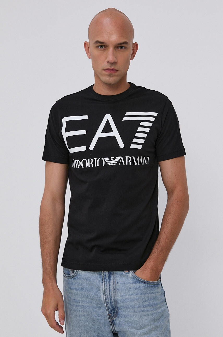 EA7 Emporio Armani Памучна тениска - Pepit.bg