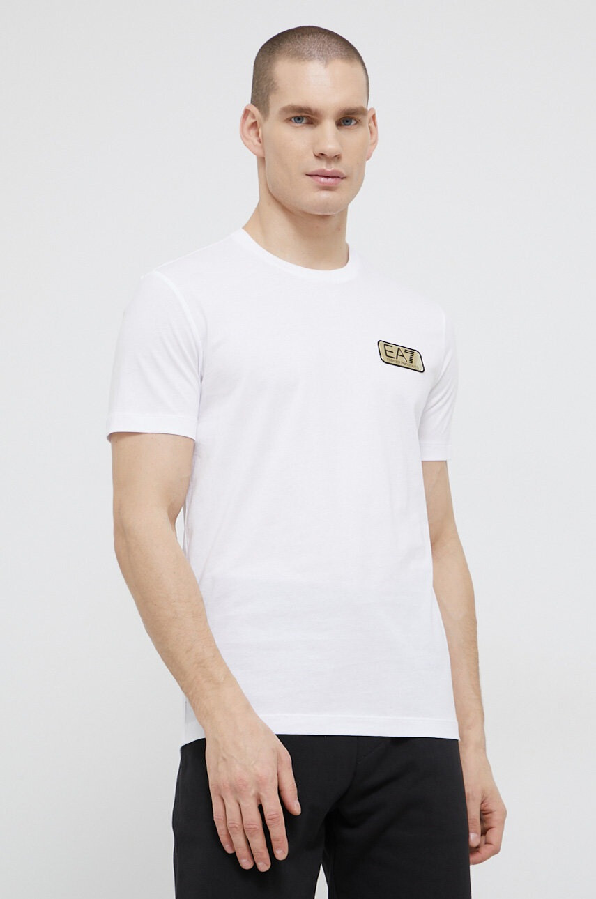 EA7 Emporio Armani Памучна тениска - Pepit.bg