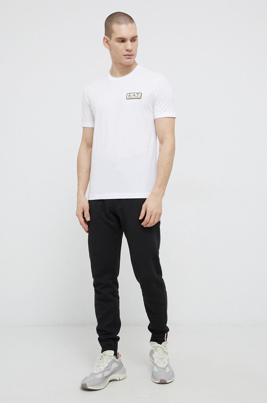 EA7 Emporio Armani Памучна тениска - Pepit.bg
