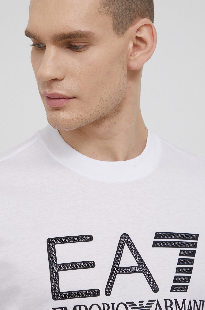 EA7 Emporio Armani Памучна тениска - Pepit.bg