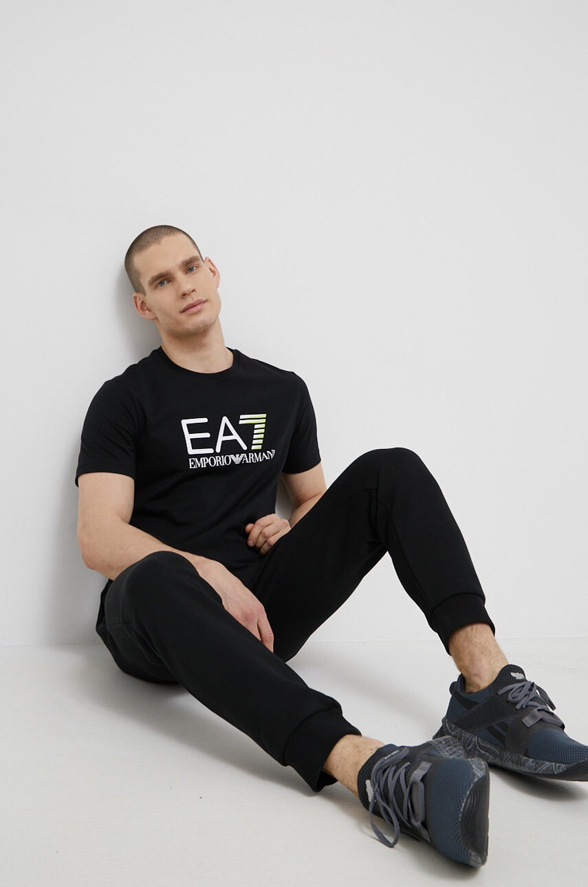 EA7 Emporio Armani Памучна тениска - Pepit.bg
