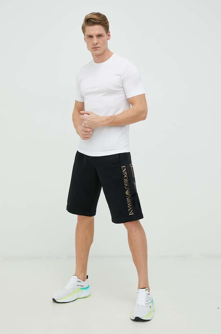 EA7 Emporio Armani Памучна тениска - Pepit.bg