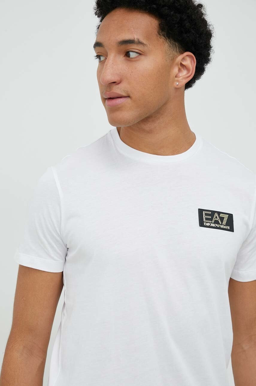 EA7 Emporio Armani Памучна тениска - Pepit.bg