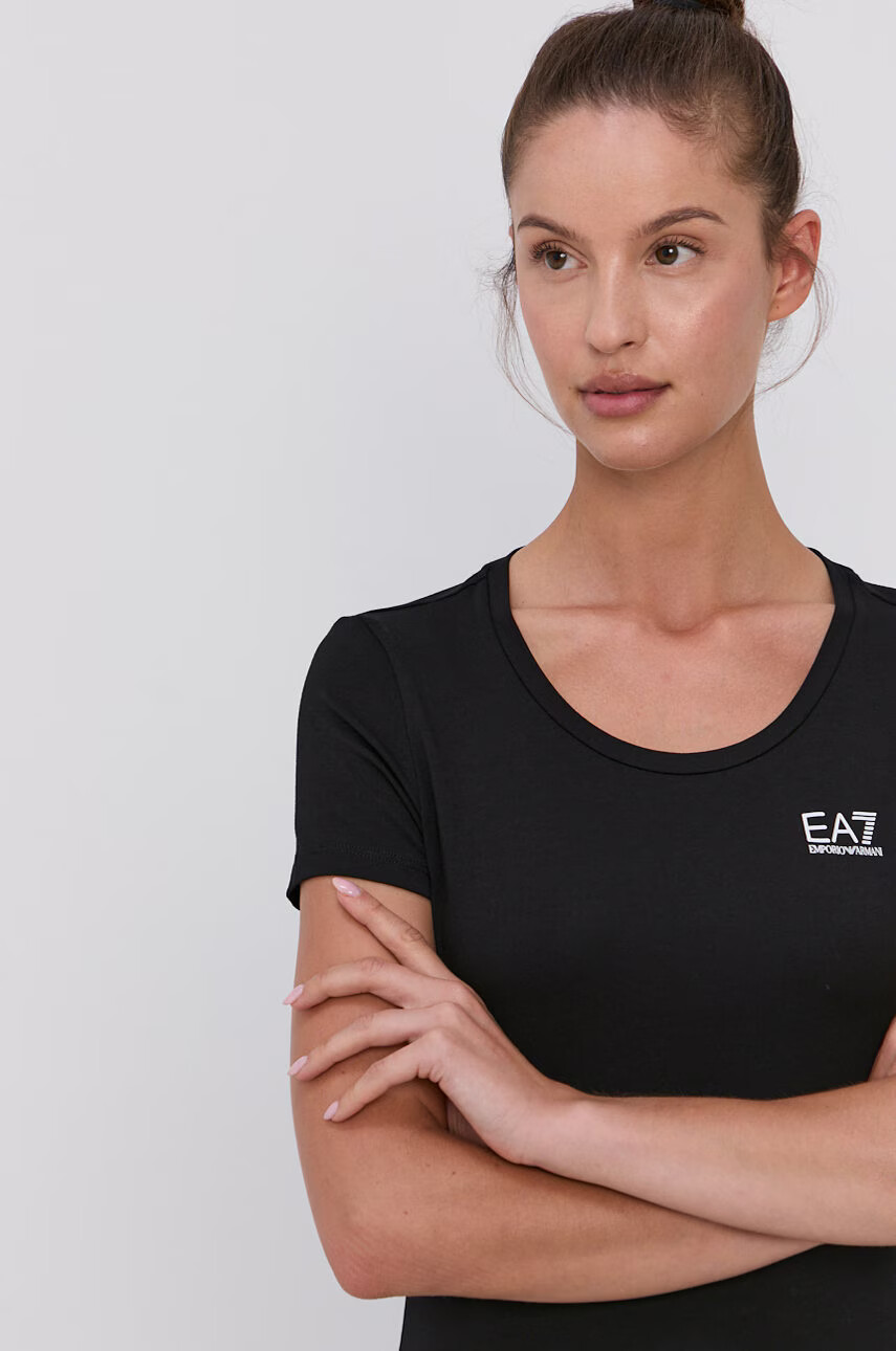 EA7 Emporio Armani Памучна тениска - Pepit.bg