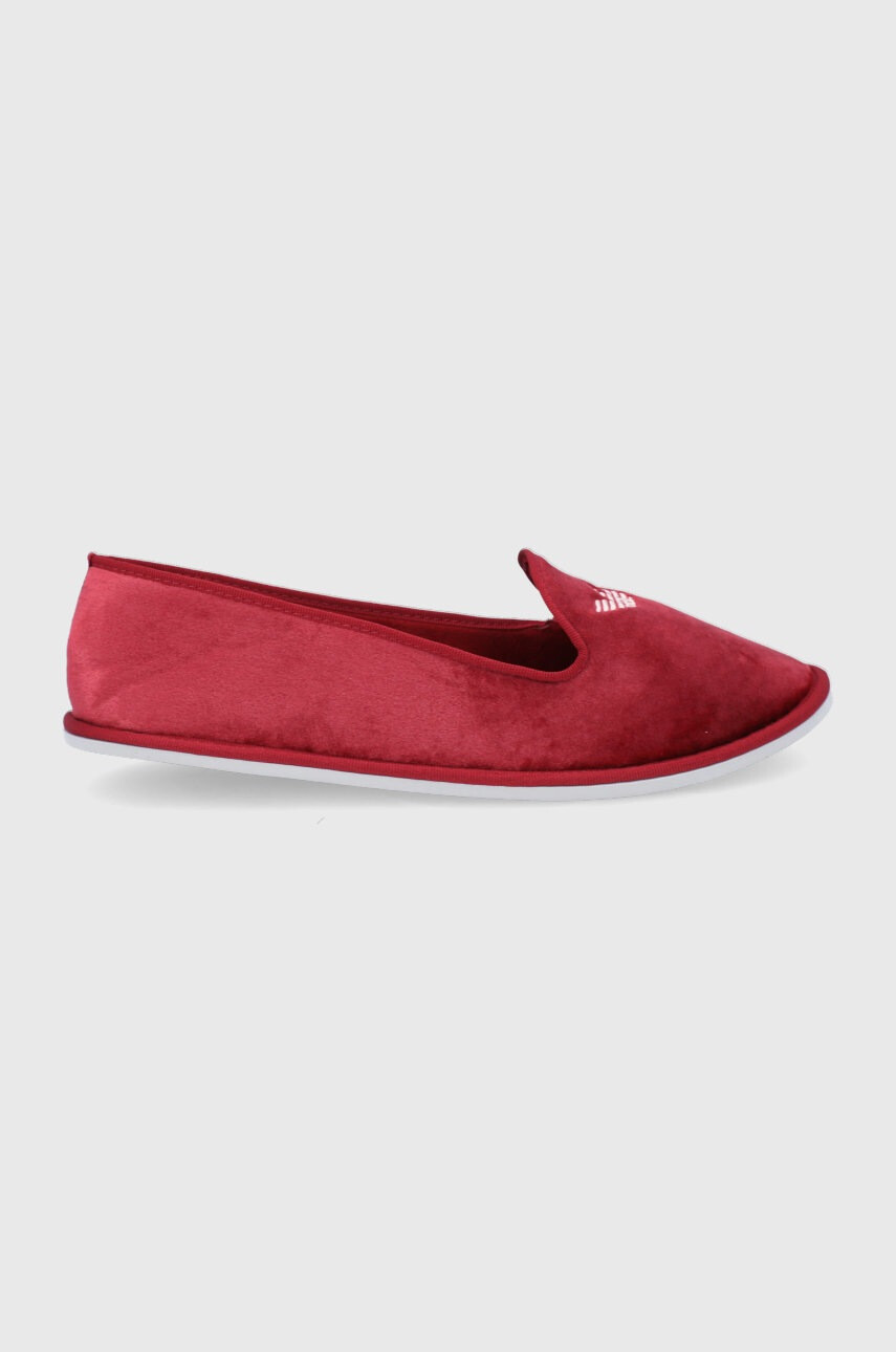 EA7 Emporio Armani Пантофи в червено - Pepit.bg