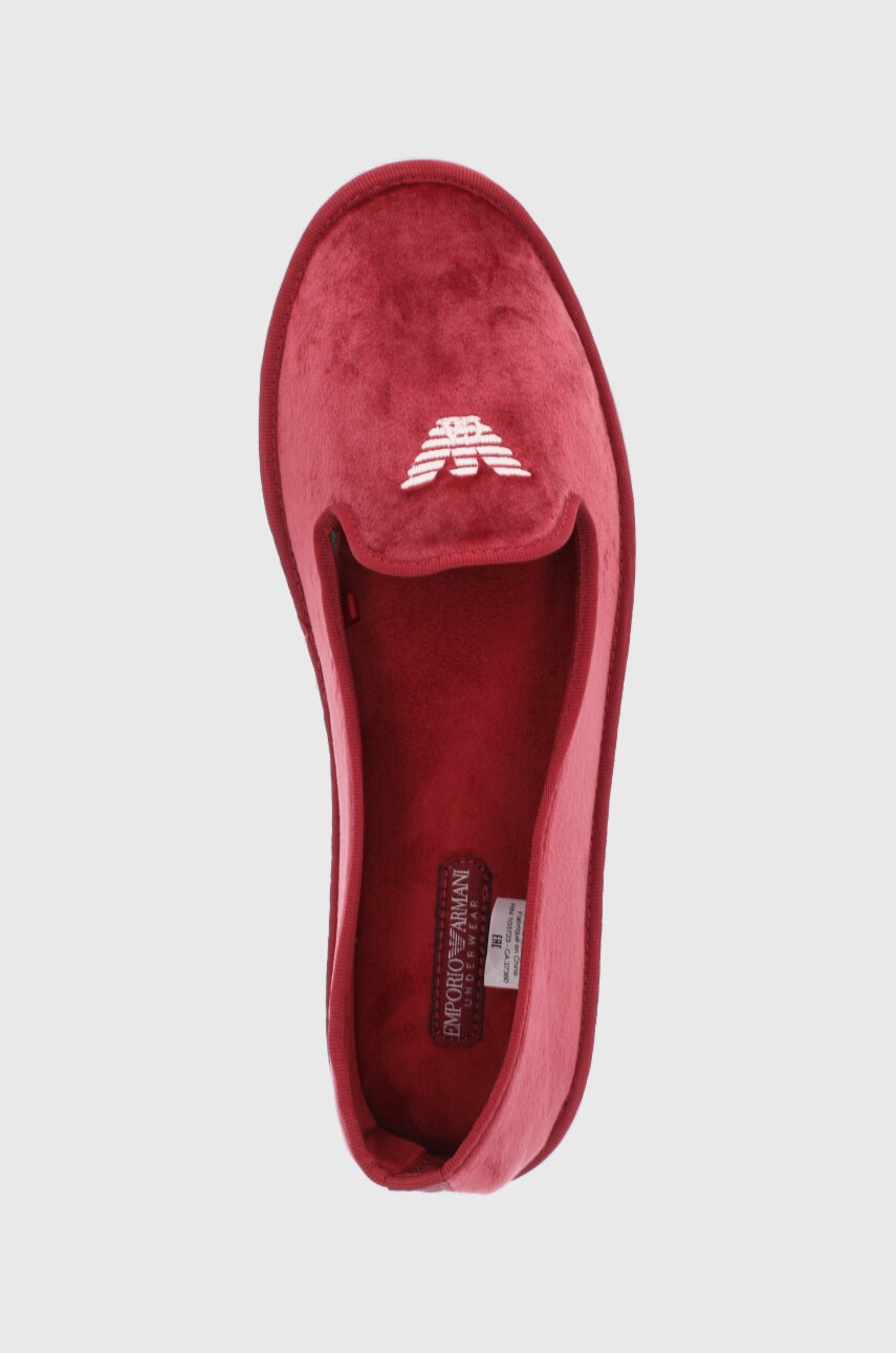 EA7 Emporio Armani Пантофи в червено - Pepit.bg