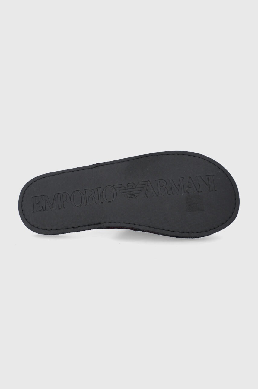 EA7 Emporio Armani Пантофи в сиво - Pepit.bg