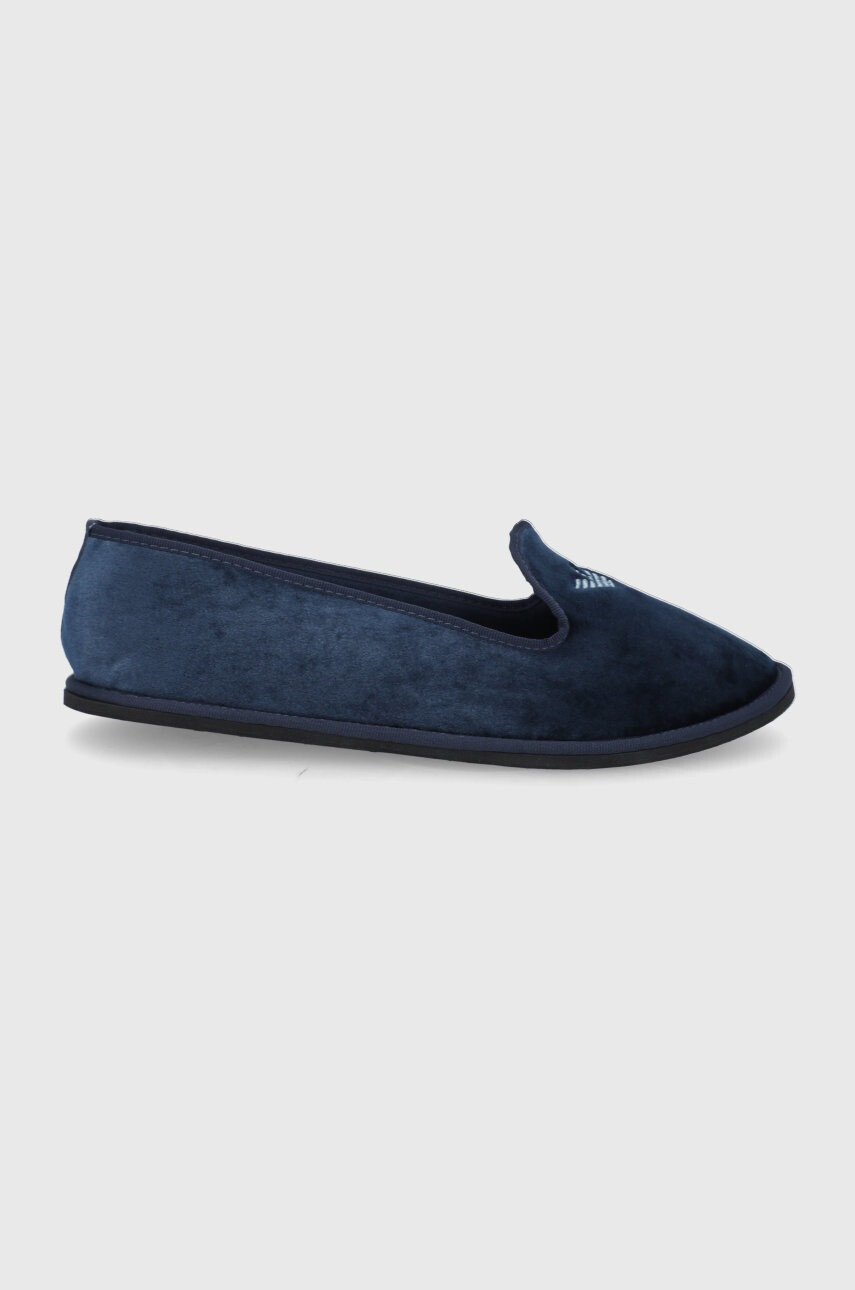 EA7 Emporio Armani Пантофи в тъмносиньо - Pepit.bg