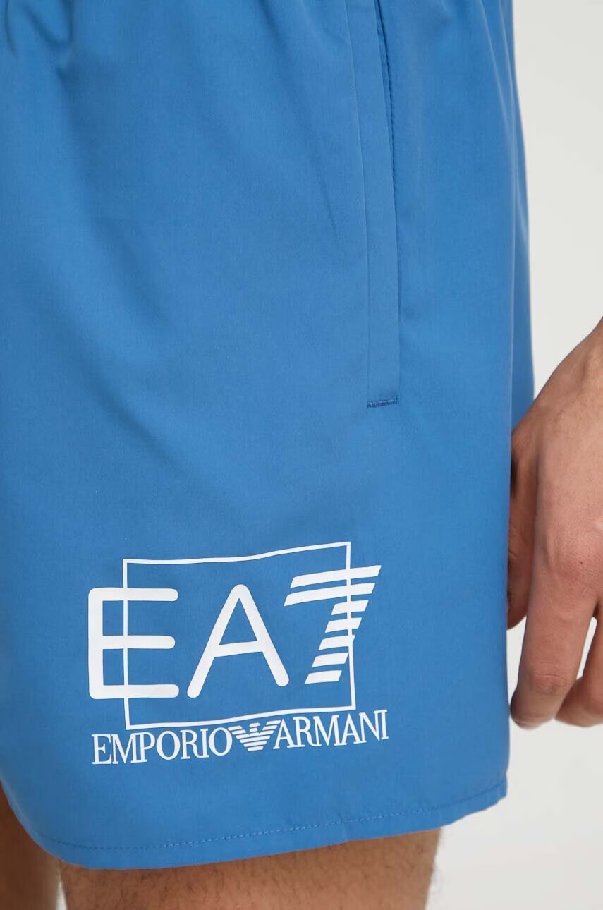 EA7 Emporio Armani Плувни шорти в тъмносиньо - Pepit.bg