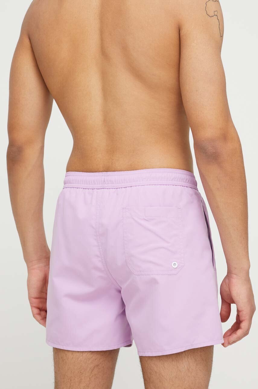 EA7 Emporio Armani Плувни шорти в лилаво - Pepit.bg