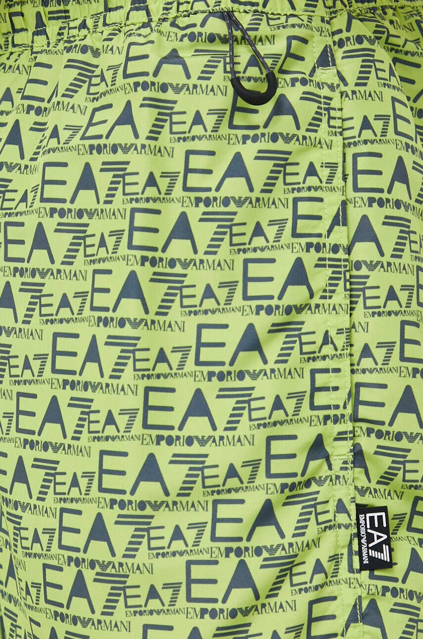 EA7 Emporio Armani Плувни шорти в зелено - Pepit.bg