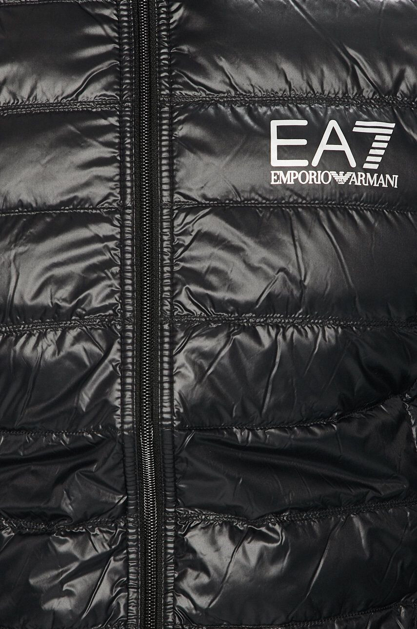 EA7 Emporio Armani Пухено яке мъжко в червено с преходна изолация - Pepit.bg