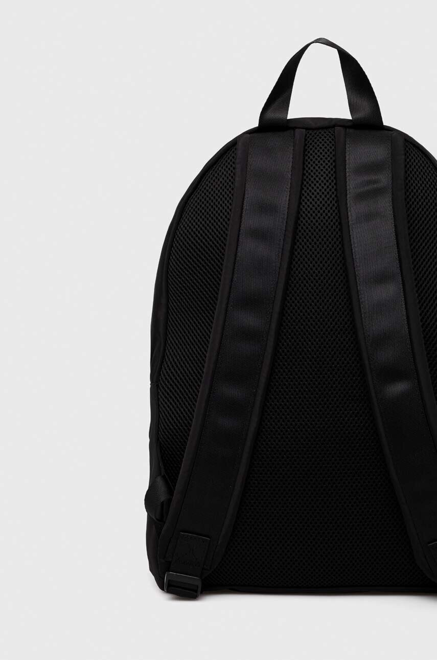 EA7 Emporio Armani Раница в черно голям размер с принт - Pepit.bg