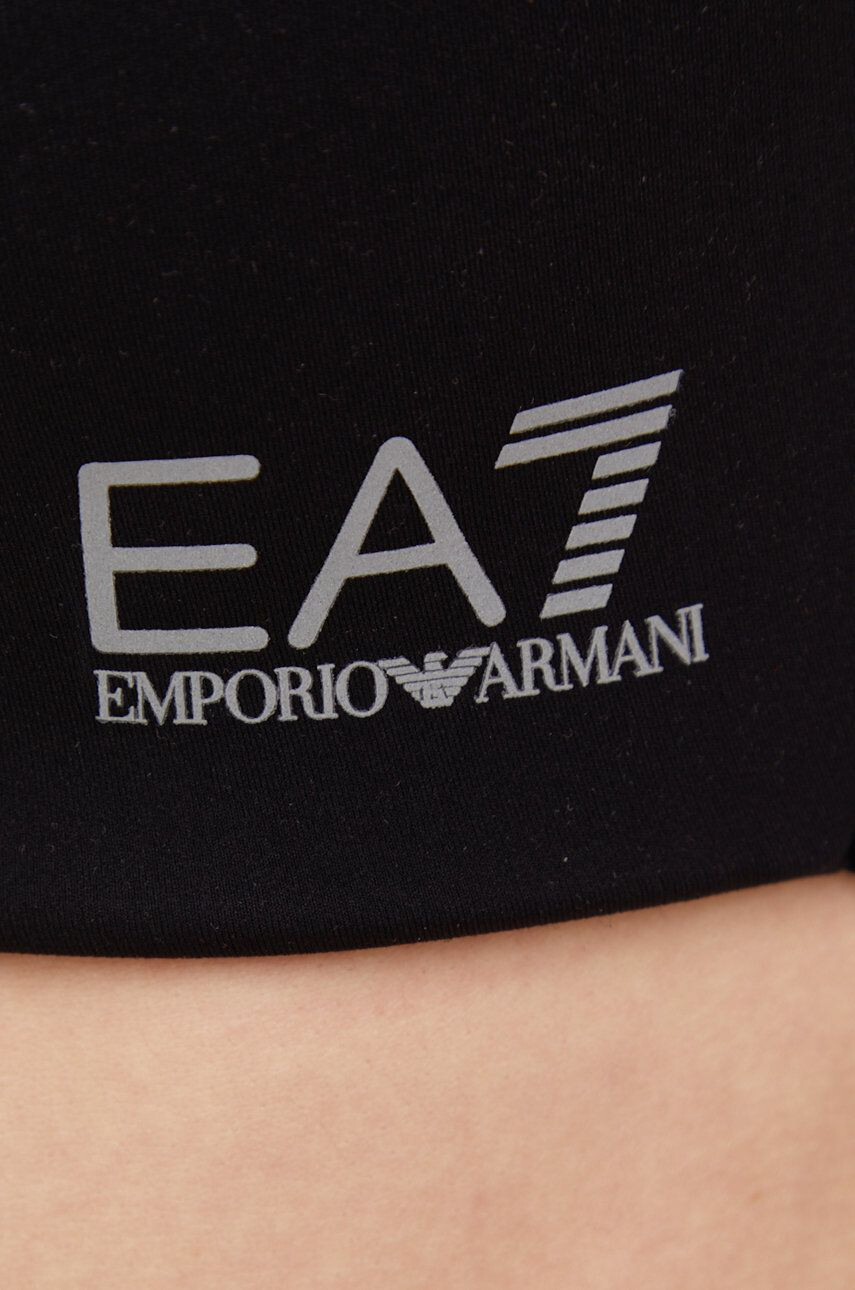 EA7 Emporio Armani Спортен сутиен в черно - Pepit.bg