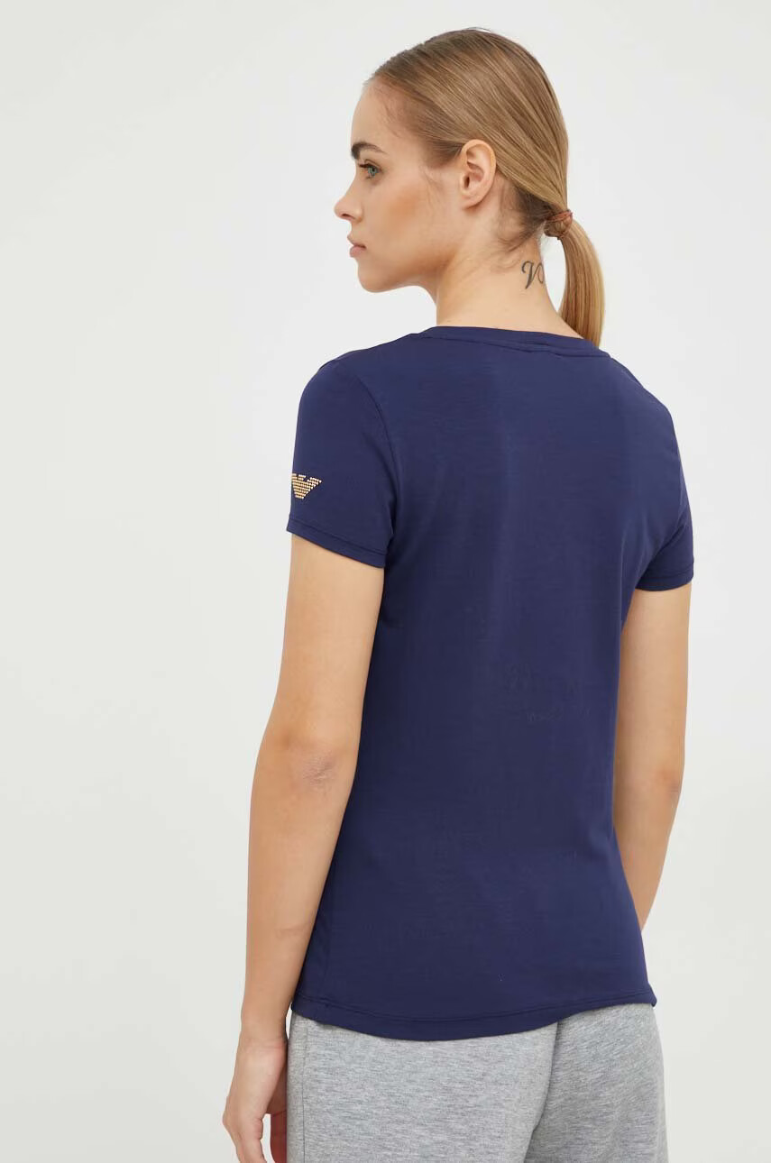 EA7 Emporio Armani Тениска в бяло - Pepit.bg