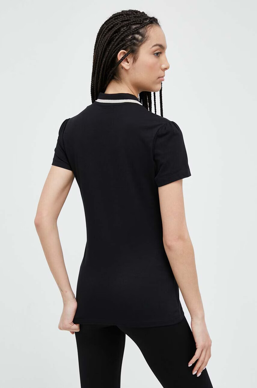 EA7 Emporio Armani Тениска в черно - Pepit.bg