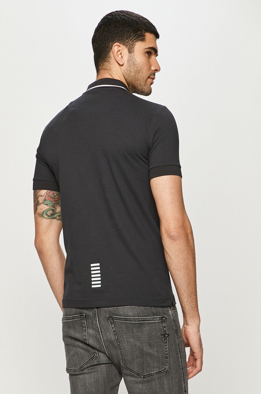 EA7 Emporio Armani Тениска с яка - Pepit.bg