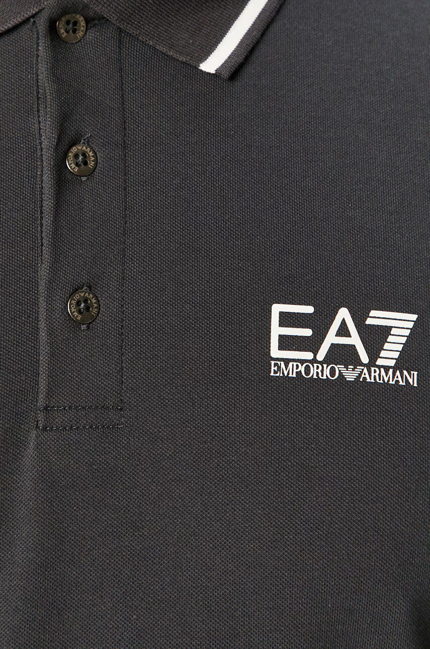 EA7 Emporio Armani Тениска с яка - Pepit.bg