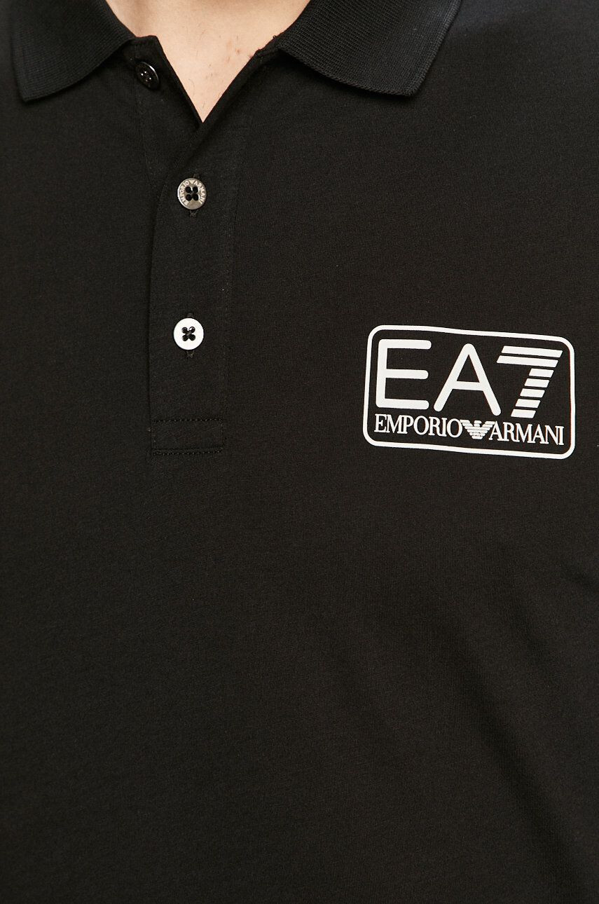 EA7 Emporio Armani Тениска с яка - Pepit.bg