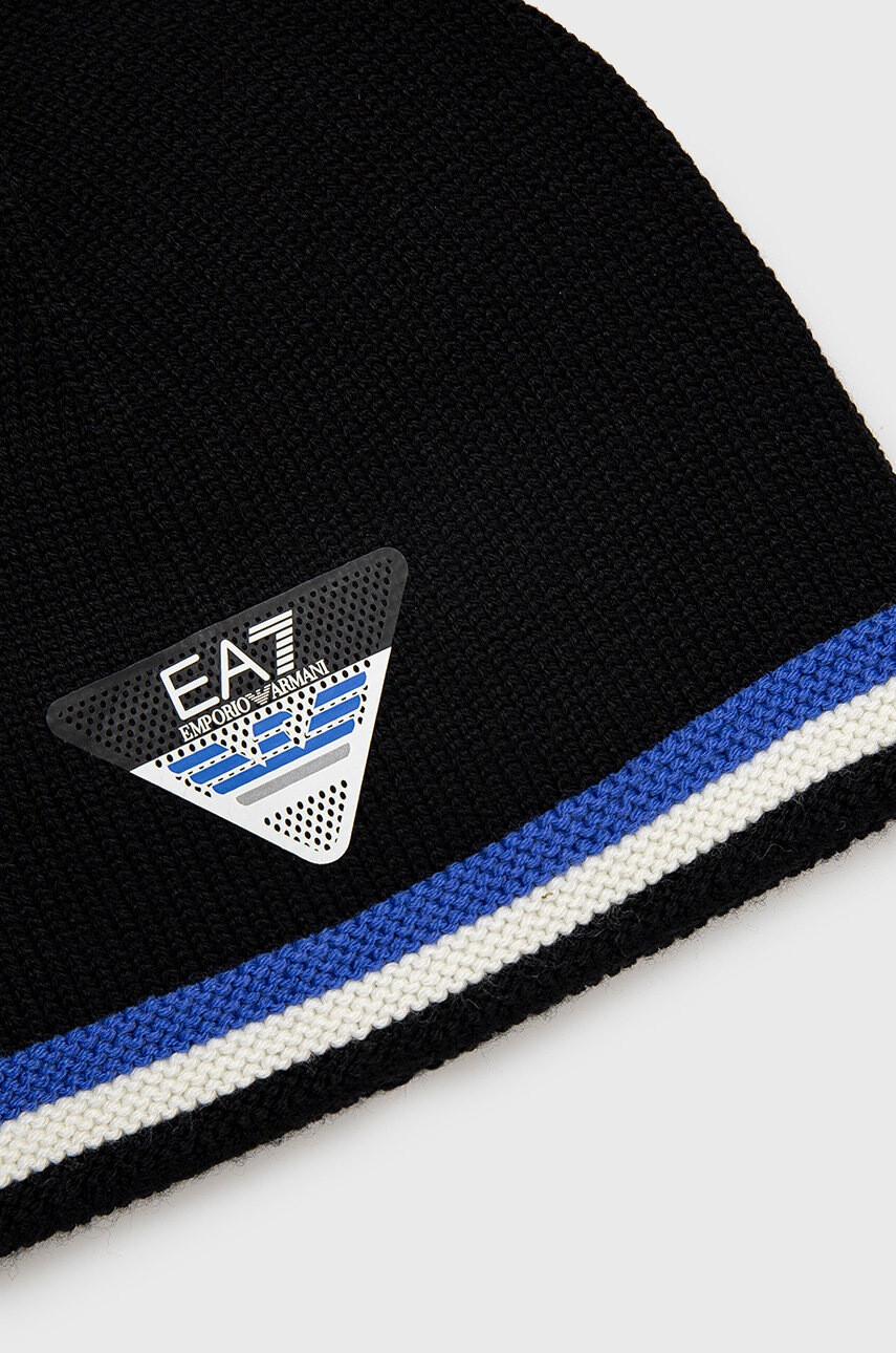 EA7 Emporio Armani Вълнена шапка - Pepit.bg