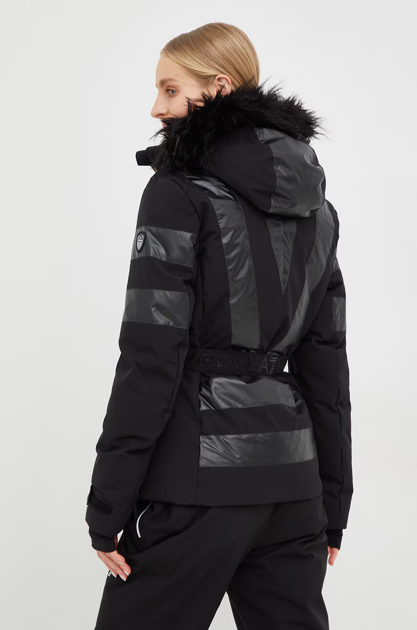 EA7 Emporio Armani Яке в черно - Pepit.bg