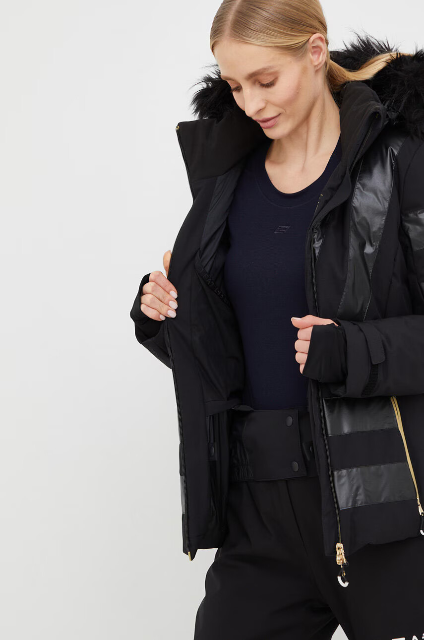EA7 Emporio Armani Яке в черно - Pepit.bg