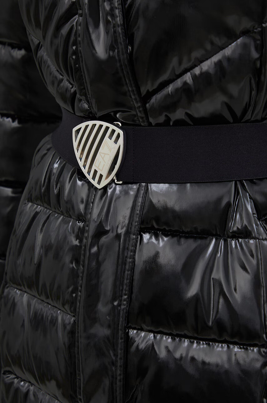 EA7 Emporio Armani Яке в черно със зимна изолация - Pepit.bg