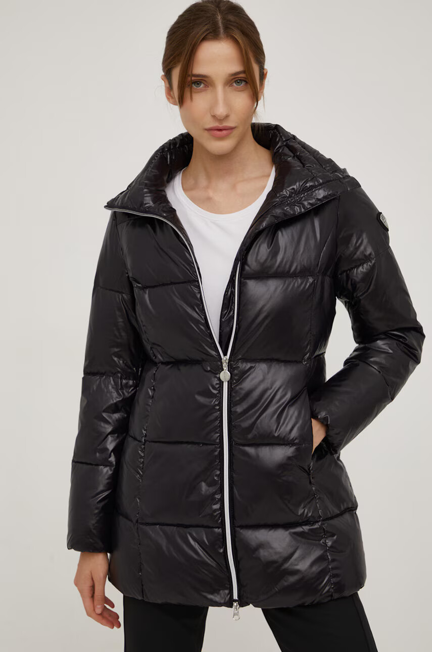EA7 Emporio Armani Яке дамско в черно със зимна изолация - Pepit.bg