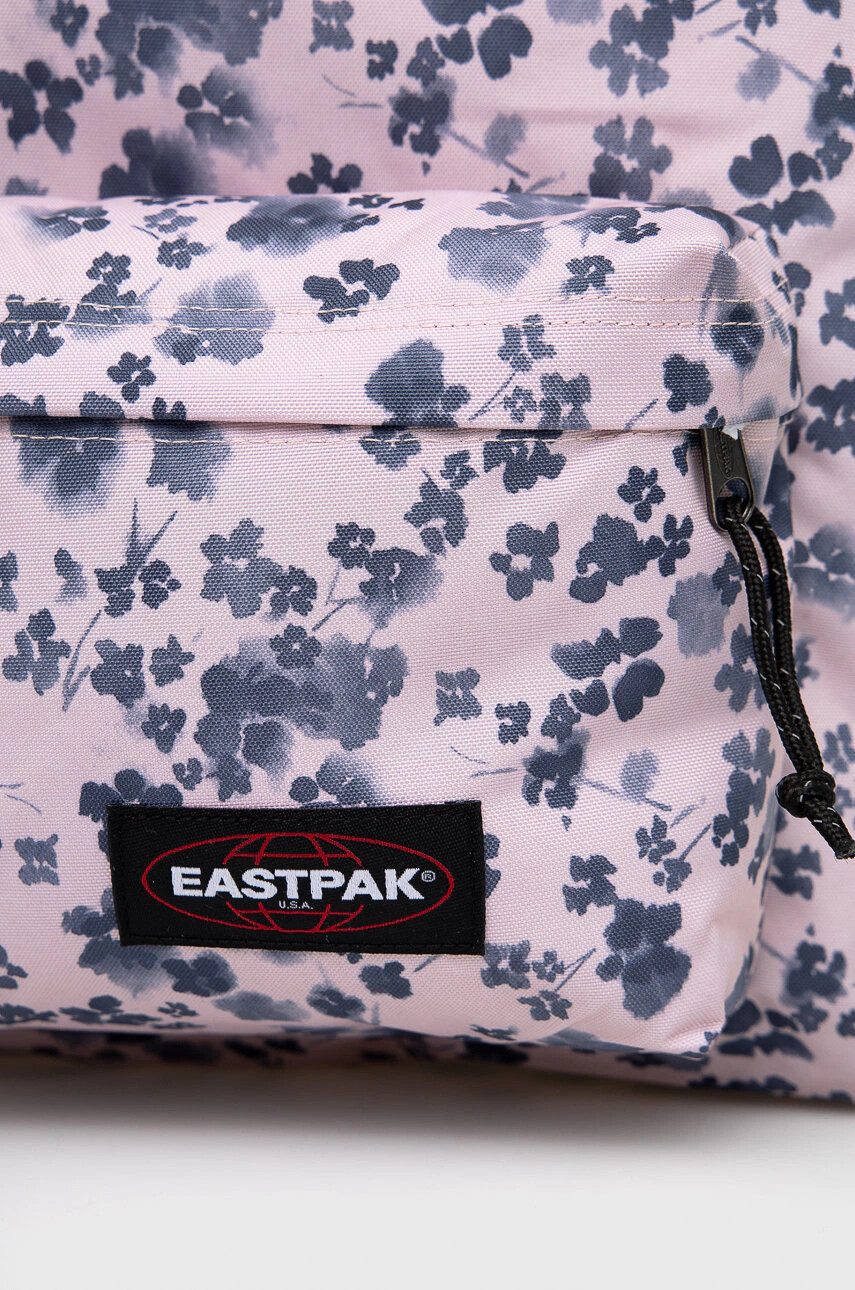 Eastpak Раница дамски в розово голям размер с десен - Pepit.bg