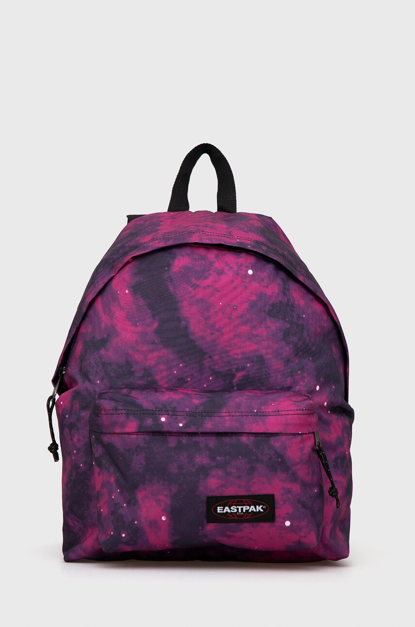 Eastpak Раница дамска в лилаво голям размер с десен - Pepit.bg