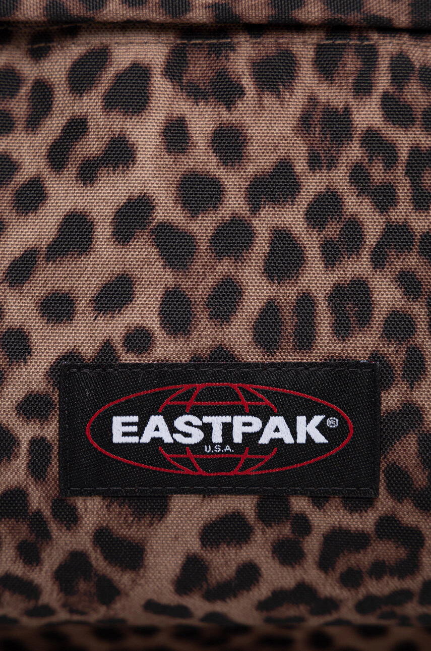 Eastpak Раница в кафяво голям размер с десен - Pepit.bg