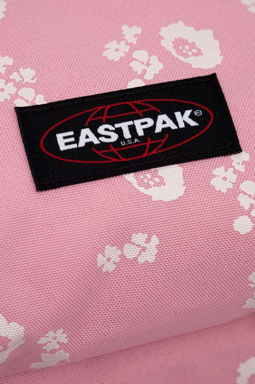 Eastpak Раница в розово голям размер с десен - Pepit.bg