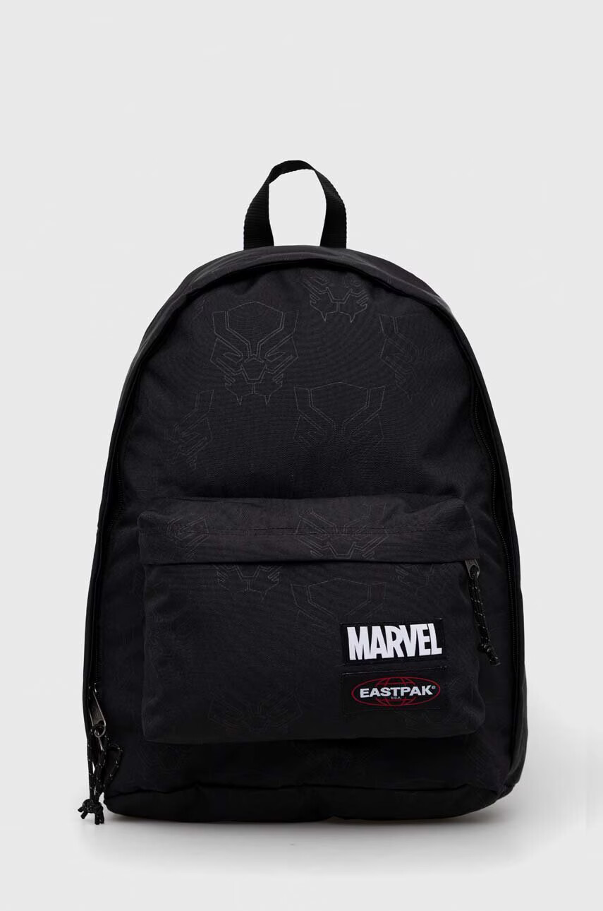 Eastpak Раница X Marvel в черно голям размер с принт - Pepit.bg