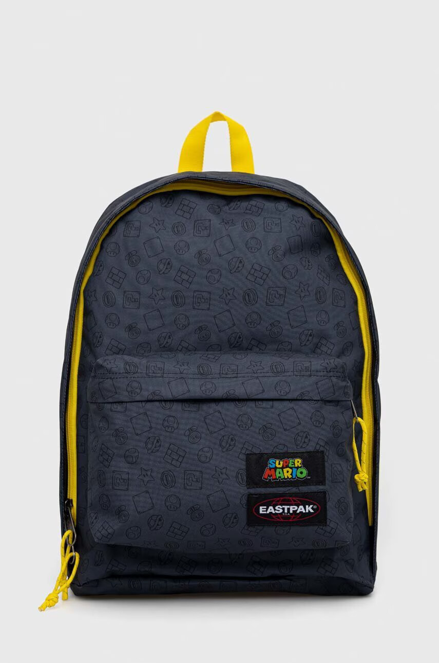 Eastpak Раница в сиво голям размер с десен - Pepit.bg