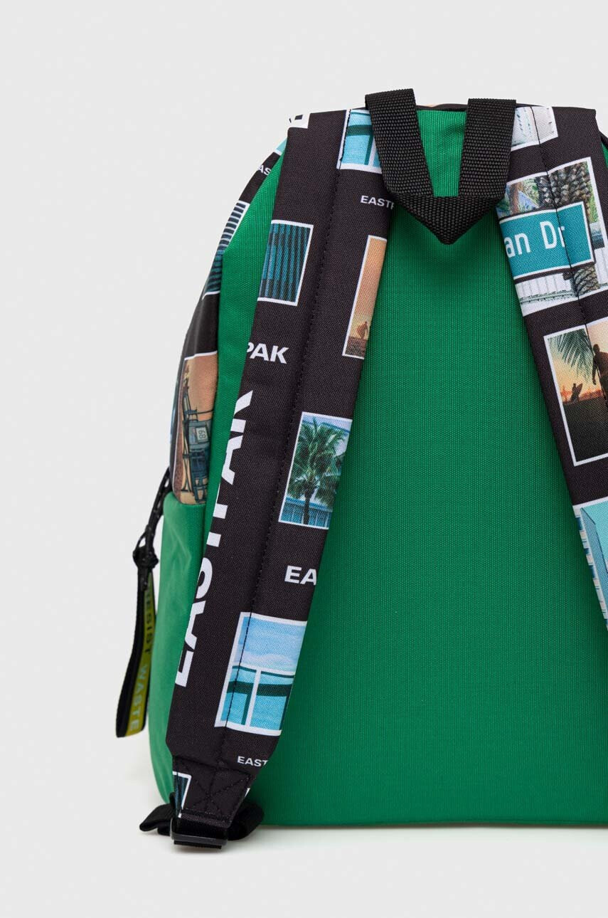 Eastpak Раница в зелено голям размер с десен - Pepit.bg