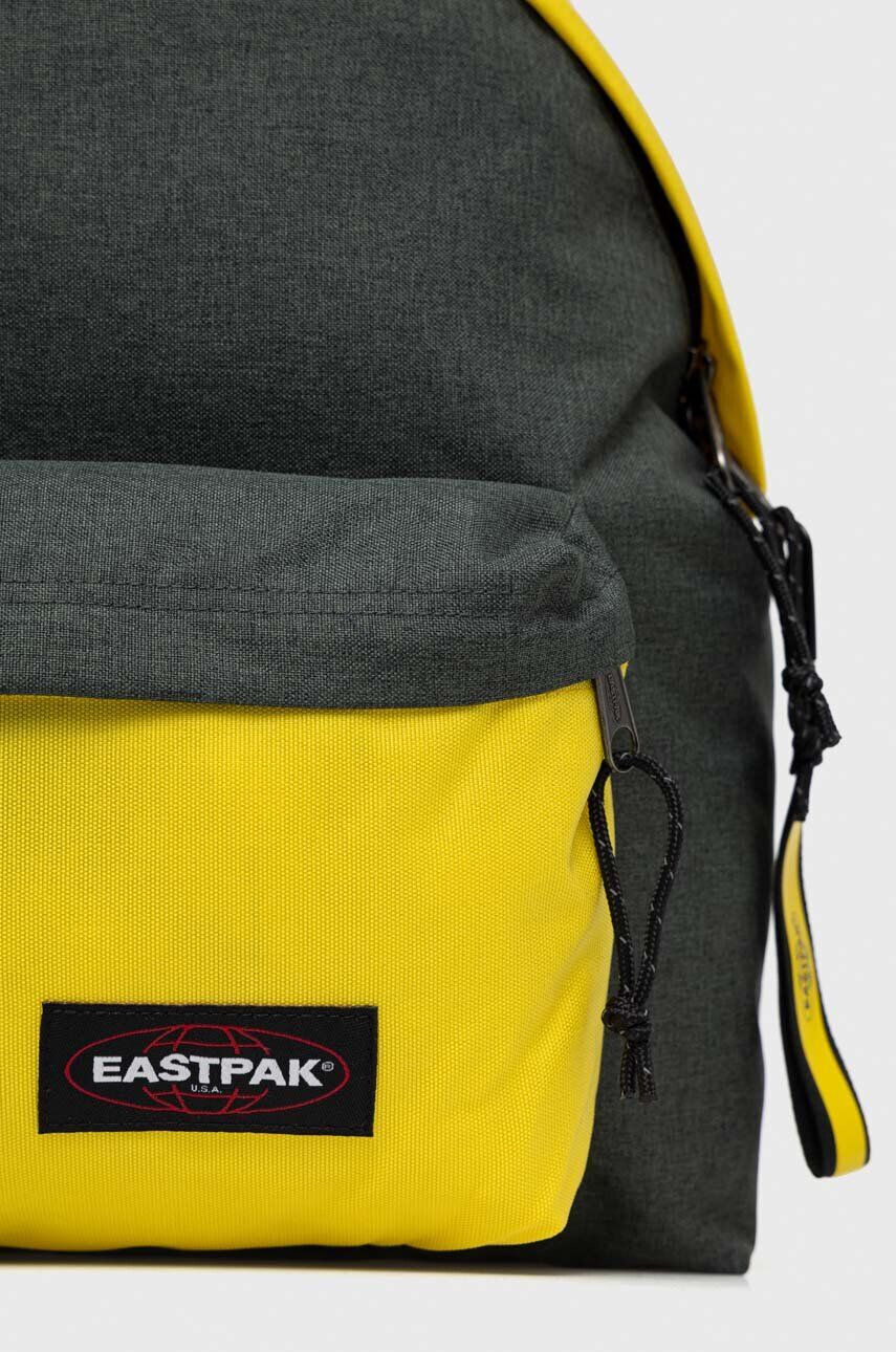 Eastpak Раница в жълто голям размер с десен - Pepit.bg