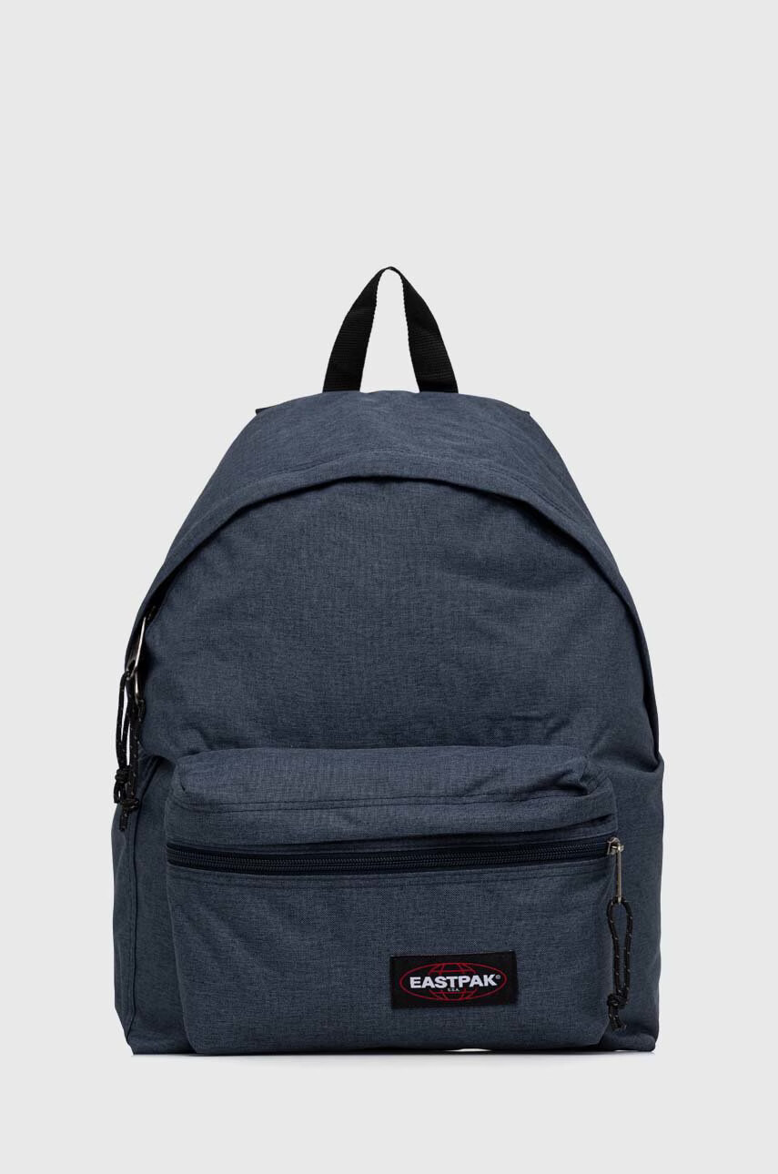 Eastpak Раница в синьо голям размер с апликация - Pepit.bg