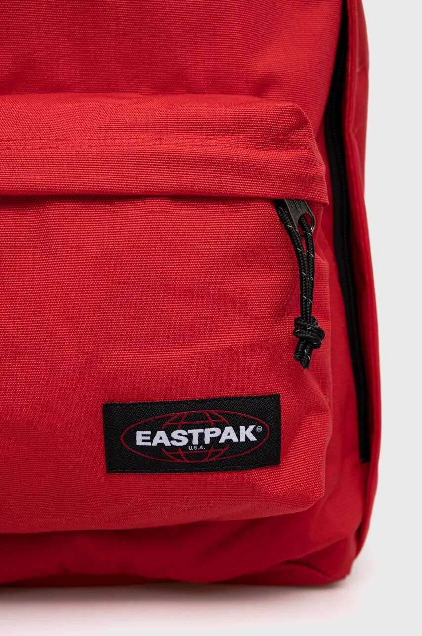 Eastpak Раница в червено голям размер с изчистен дизайн - Pepit.bg